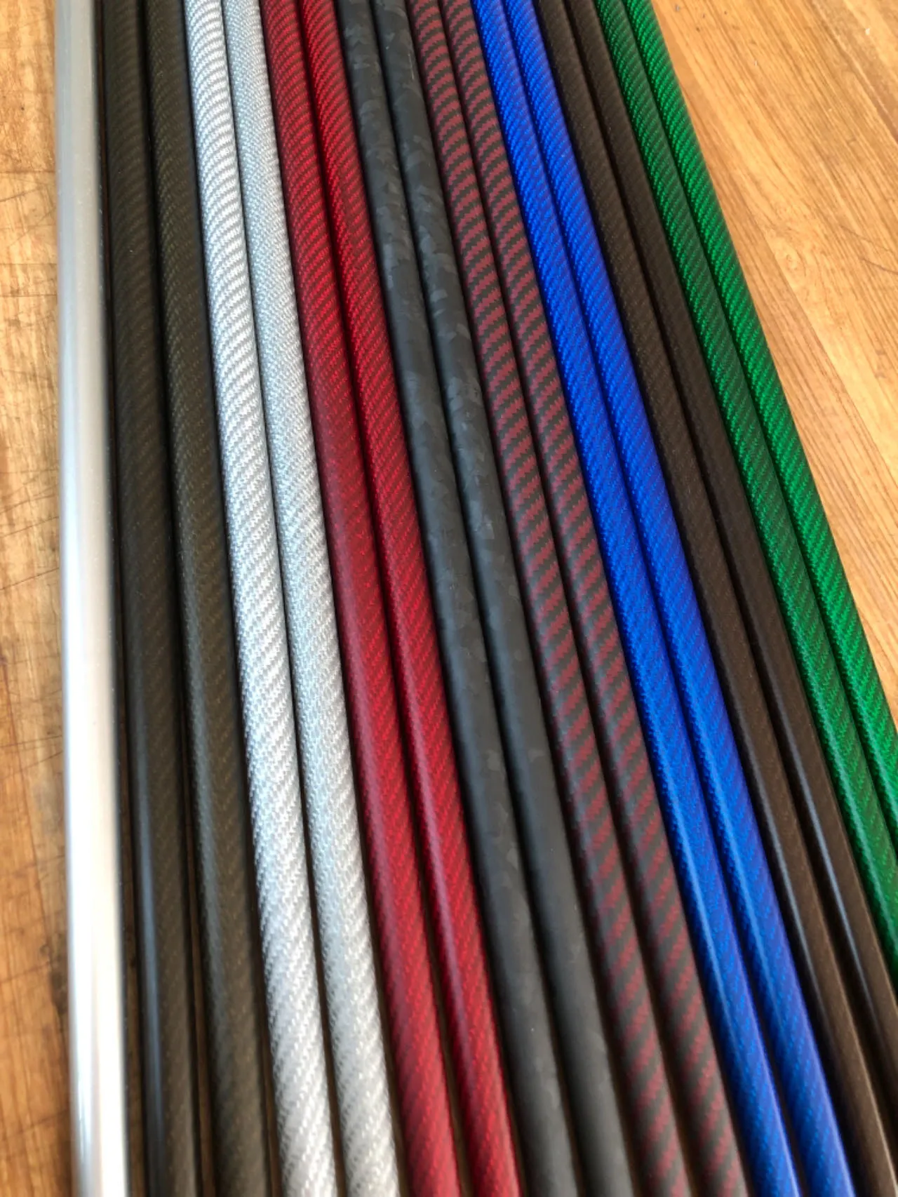 colored carbon fiber tube