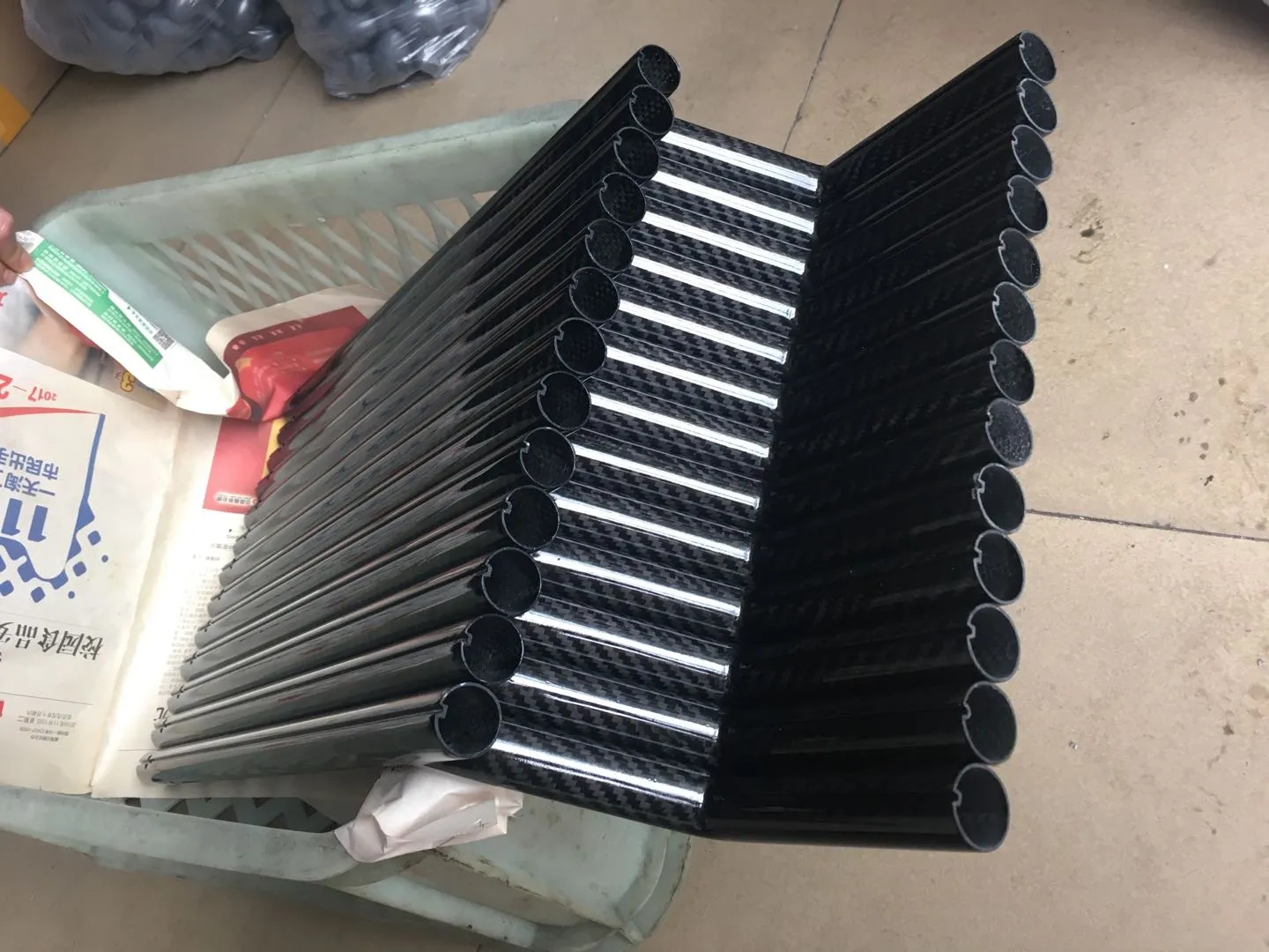 Carbon fiber molded parts