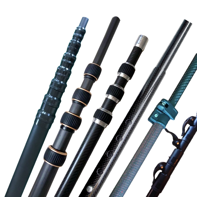 carbon fiber telescopic pole